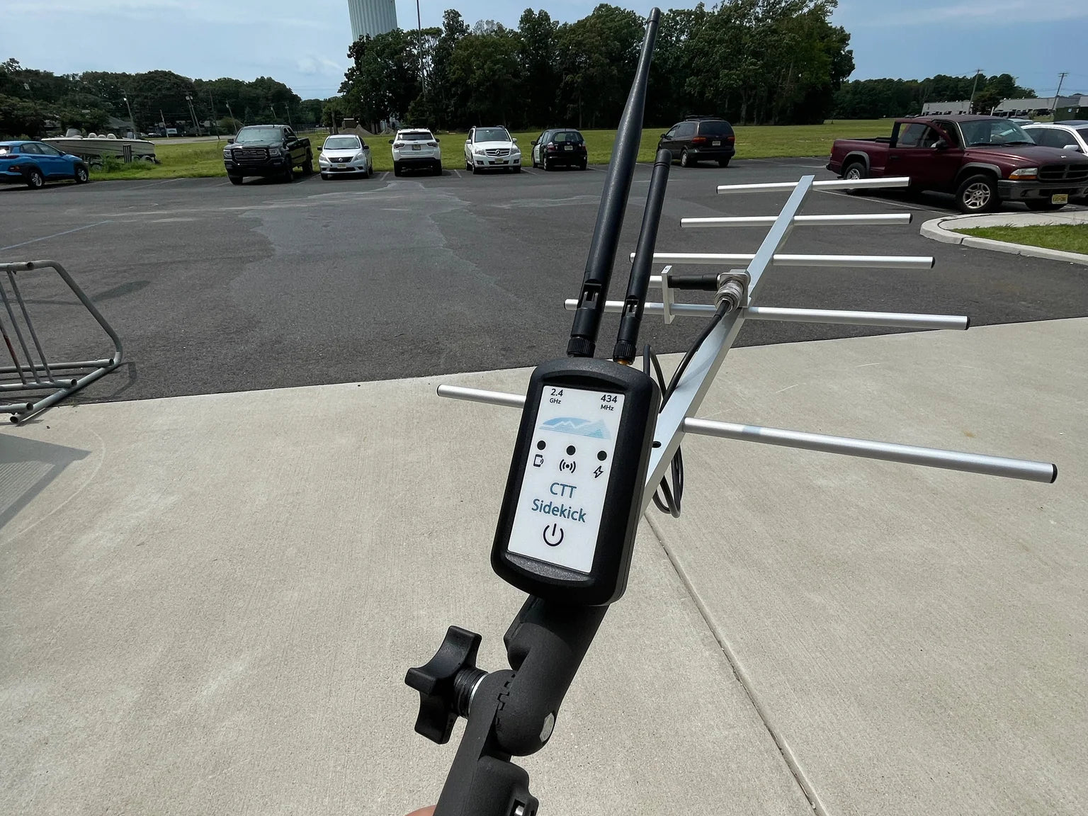 434MHz Yagi antenna in CTT Sidekick Custom Handle and Sidekick Holder