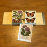 Monarch tagging board with decorative vinyl cleanup stickers